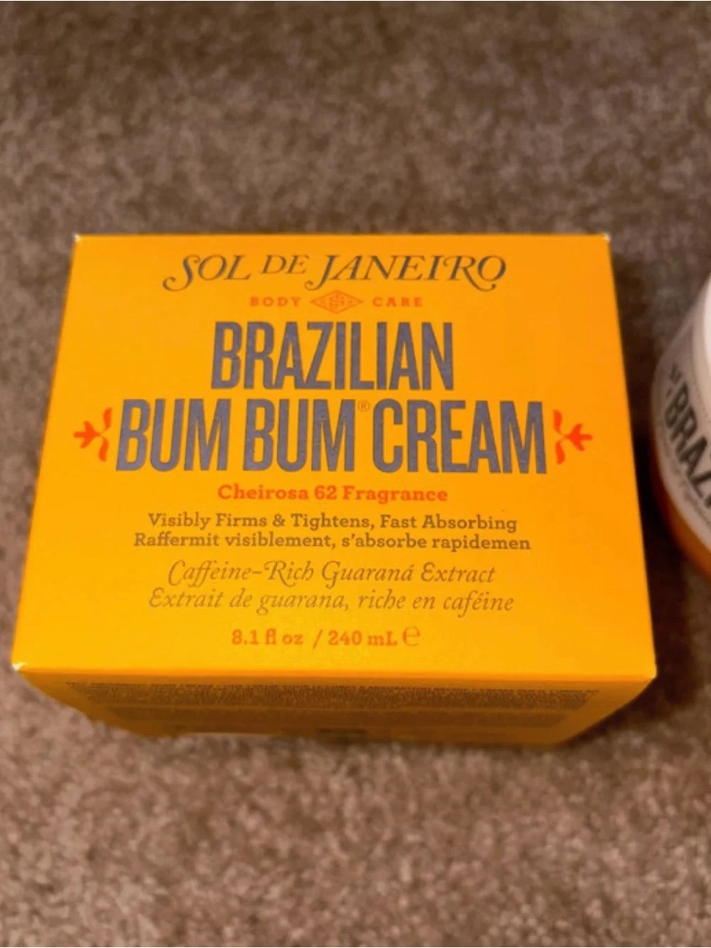 Sol de Janeiro Brazilian Bum Bum Cream - Bright Orange Packaging